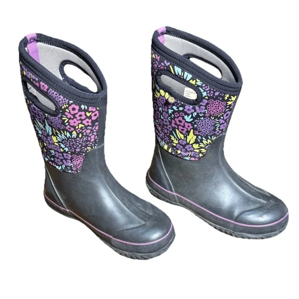 Bogs Classic Northwest Garden  Waterproof Insulate Rain Boots Shoe Youth 4 EU 37